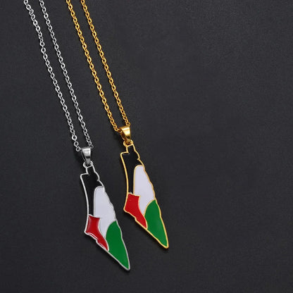 Palestine Flag 2.0 Necklace